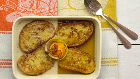 Dos versiones de las torrijas