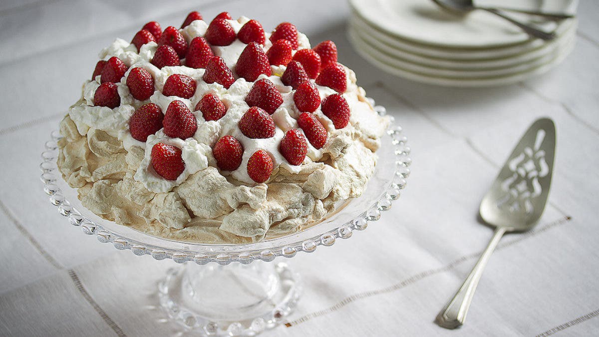 Pavlova, un exquisito postre, un clásico de la repostería