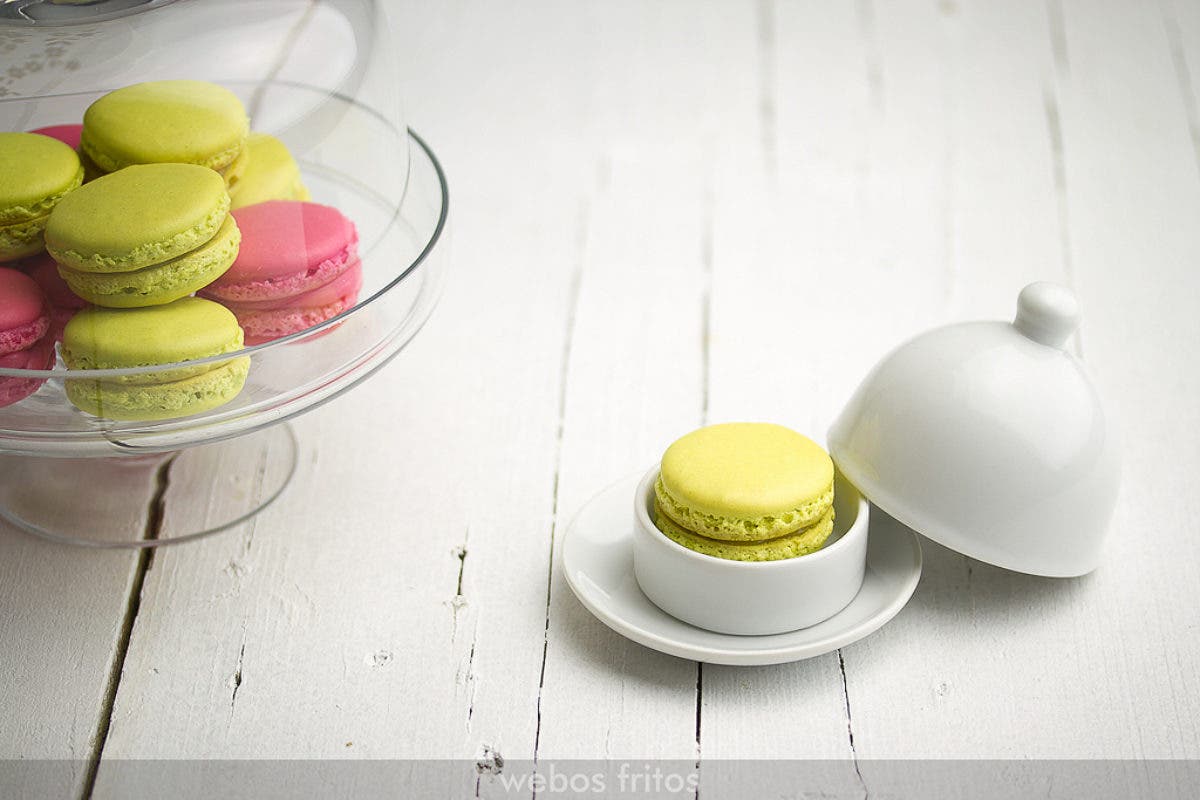 Macarons de pistacho