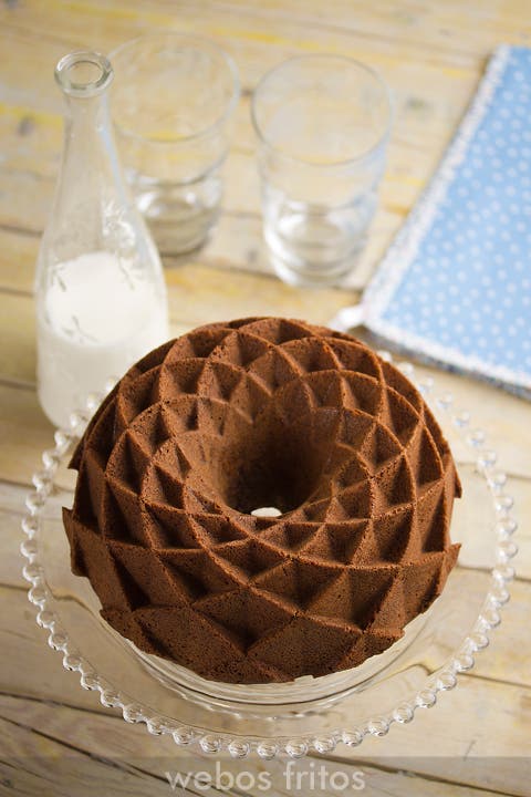 Bundt cake de chocolate