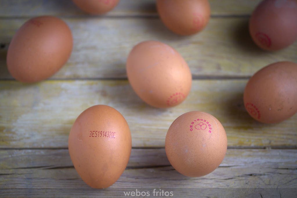 El código que llevan los huevos