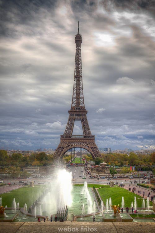 La torre Eiffel desde Trocadero
