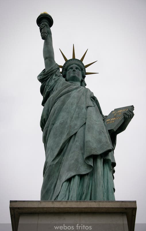 La estatua de la Libertad de París