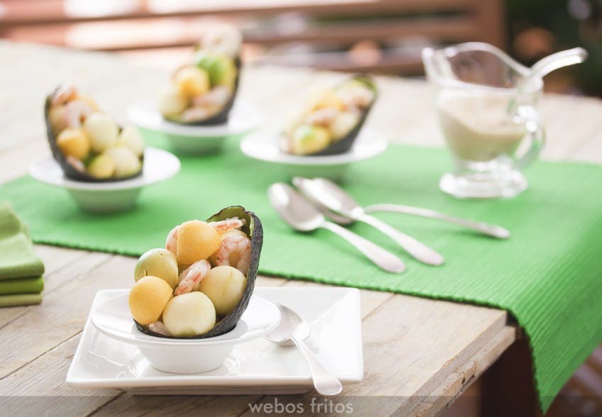 Aguacates rellenos