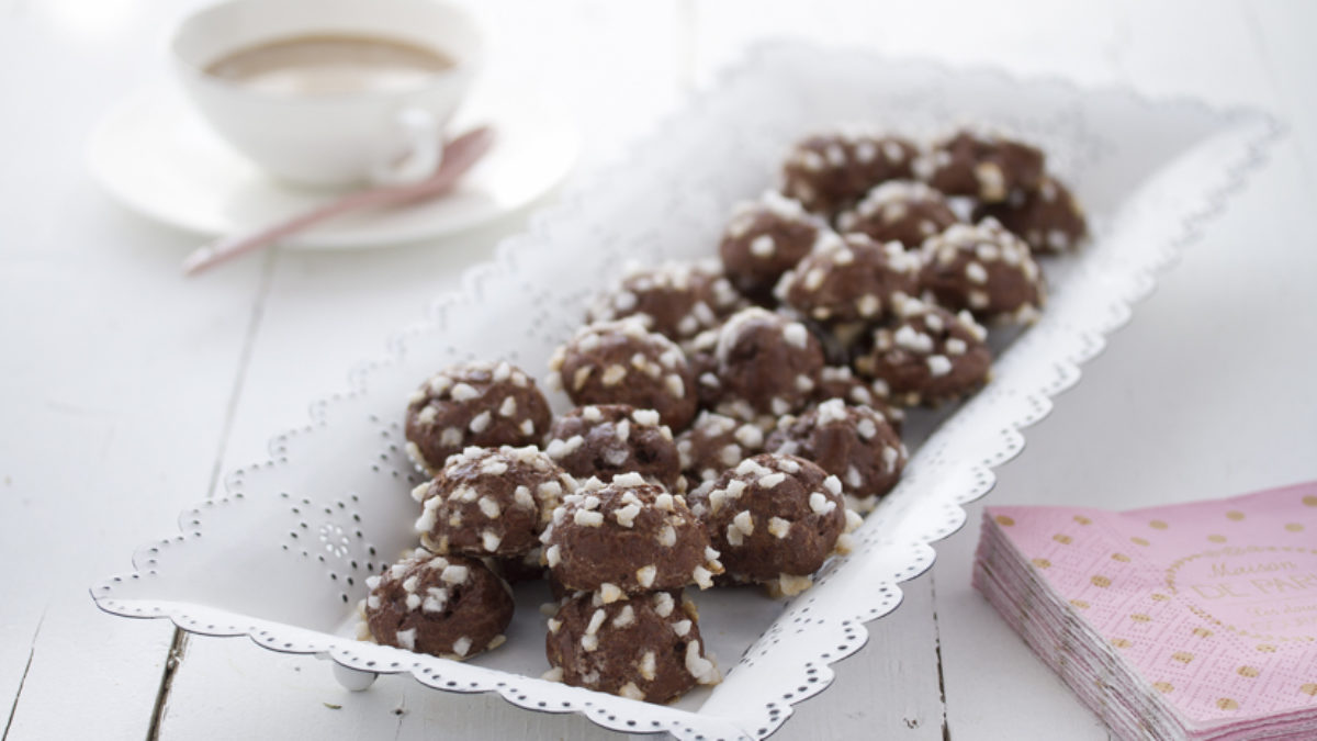 Chouquettes de chocolate