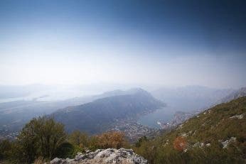 Kotor, desde el cielo.