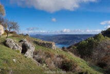 El camino de las Bodegas mirando hacia Entrepeñas