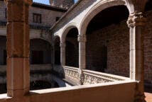 El patio de armas desde la primera planta