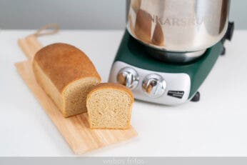 Pan de molde fácil en amasadora Ankarsum