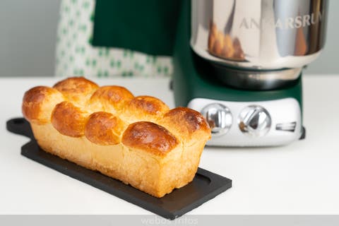 Brioche con la amasadora Ankarsrum